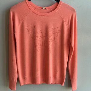 Perforated Butterfly Sweater